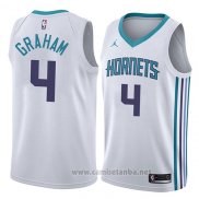 Camiseta Charlotte Hornets Devonte Graham #4 Association 2018 Blanco