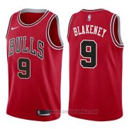 Camiseta Chicago Bulls Antonio Blakeney #9 Icon 2017-18 Rojo