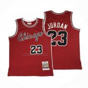 Camiseta Chicago Bulls Michael Jordan NO 23 Autentico 1984-85 Rojo
