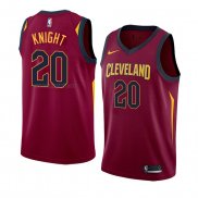 Camiseta Cleveland Cavaliers Brandon Knight #20 Icon 2018 Rojo