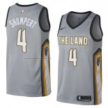 Camiseta Cleveland Cavaliers Iman Shumpert #4 Ciudad 2018 Gris