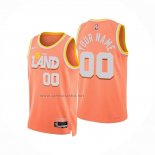 Camiseta Cleveland Cavaliers Personalizada Ciudad 2025-26 Naranja