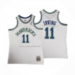 Camiseta Dallas Mavericks Kyrie Irving NO 11 Mitchell & Ness 2023-24 Blanco  Camiseta Dallas Mavericks Kyrie Irving NO 11 Mitchell & Ness 2023-24 Blanco