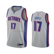 Camiseta Detroit Pistons Tony Snell #17 Statement 2020-21 Gris