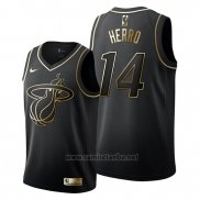 Camiseta Golden Edition Miami Heat Tyler Herro #14 Negro
