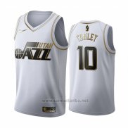 Camiseta Golden Edition Utah Jazz Mike Conley #10 2019-20 Blanco
