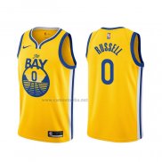 Camiseta Golden State Warriors D'angelo Russell #1 Statement 2019-20 Oro