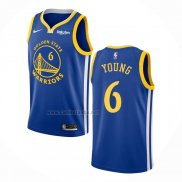 Camiseta Golden State Warriors Nick Young #6 Icon Azul