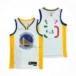 Camiseta Golden State Warriors Stephen Curry #30 2022 Slam Dunk Special Mexico Edition Blanco