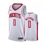 Camiseta Houston Rockets Russell Westbrook #0 Association 2019-20 Blanco
