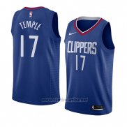 Camiseta Los Angeles Clippers Garrett Temple #17 Icon 2018 Azul