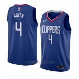 Camiseta Los Angeles Clippers Jamychal Green #4 Icon 2018 Azul