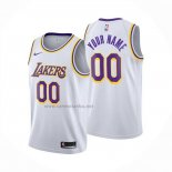 Camiseta Los Angeles Lakers Personalizada Association 2024-25 Blanco