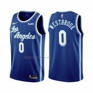 Camiseta Los Angeles Lakers Russell Westbrook #0 Classic 2021-2022 Azul