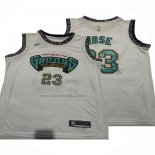 Camiseta Memphis Grizzlies Derrick Rose NO 23 Classic Blanco