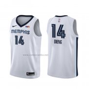 Camiseta Memphis Grizzlies Gorgui Dieng #14 Association Blanco