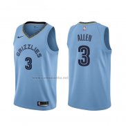 Camiseta Memphis Grizzlies Grisson Allen #3 Statement Azul