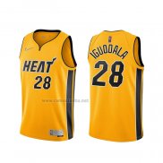 Camiseta Miami Heat Andre Iguodala #28 Earned 2020-21 Oro