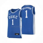 Camiseta NCAA Duke Blue Devils Zion Williamson Azul