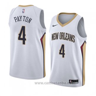 Camiseta New Orleans Pelicans Elfrid Payton #4 Association 2018 Blanco