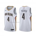 Camiseta New Orleans Pelicans J.j. Rojoick #4 Association Blanco