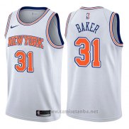 Camiseta New York Knicks Ron Baker #31 Statement 2017-18 Blanco