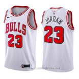 Camiseta Nino Chicago Bulls Michael Jordan #23 2017-18 Blanco