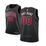 Camiseta Nino Chicago Bulls Personalizada 17-18 Negro