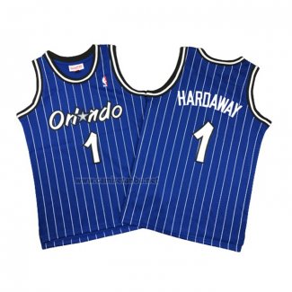 Camiseta Nino Orlando Magic Penny Hardaway #1 Mitchell & Ness 1994-95 Azul