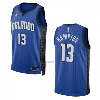 Camiseta Orlando Magic R.J. Hampton #13 Statement 2022-23 Azul