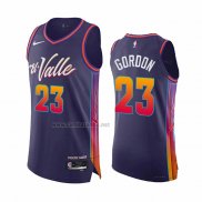 Camiseta Phoenix Suns Eric Gordon #23 Ciudad Autentico 2023-24 Violeta