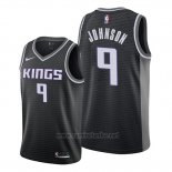 Camiseta Sacramento Kings B.j. Johnson #9 Statement Negro