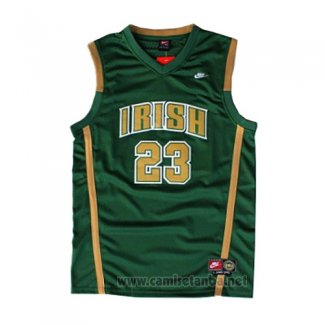 Camiseta St. Vincent-St. Mary LeBron James #23 Verde