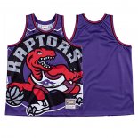 Camiseta Toronto Raptors Mitchell & Ness Big Face Violeta