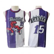 Camiseta Toronto Raptors Vince Carter #15 1998-99 Retro Violeta