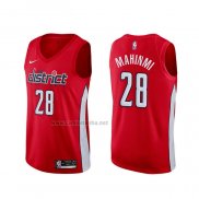 Camiseta Washington Wizards Ian Mahinmi #28 Earned Rojo