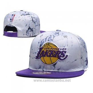 Gorra Los Angeles Lakers Snapback Violeta