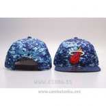 Gorra Miami Heat Snapback Azul