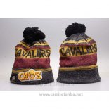 Gorro Beanie Cleveland Cavaliers Gris Rojo Amarillo