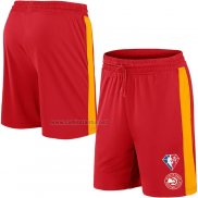 Pantalone Atlanta Hawks 75th Anniversary Rojo