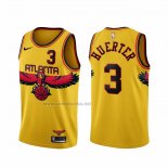 Camiseta Atlanta Hawks Kevin Huerter #3 Ciudad 2021-22 Amarillo