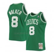 Camiseta Boston Celtics Antoine Walker #8 Hardwood Classics 2000-01 Verde