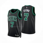 Camiseta Boston Celtics Jaylen Brown NO 7 Statement 2025-26 Negro  Camiseta Boston Celtics Jaylen Brown NO 7 Statement 2025-26 Negro