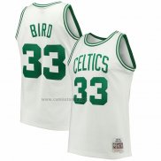 Camiseta Boston Celtics Larry Bird #33 Mitchell & Ness 1985-86 Blanco