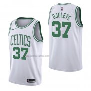 Camiseta Boston Celtics Semi Ojeleye #37 Association Blanco