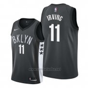 Camiseta Brooklyn Nets Kyrie Irving #11 Statement Negro