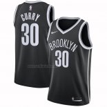 Camiseta Brooklyn Nets Seth Curry #30 Icon 2021-22 Negro
