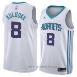 Camiseta Charlotte Hornets Arnoldas Kulboka #8 Association 2018 Blanco