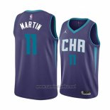 Camiseta Charlotte Hornets Cody Martin #11 Statement Edition Violeta