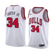 Camiseta Chicago Bulls Wendell Carter Jr. #34 Association 2018 Blanco